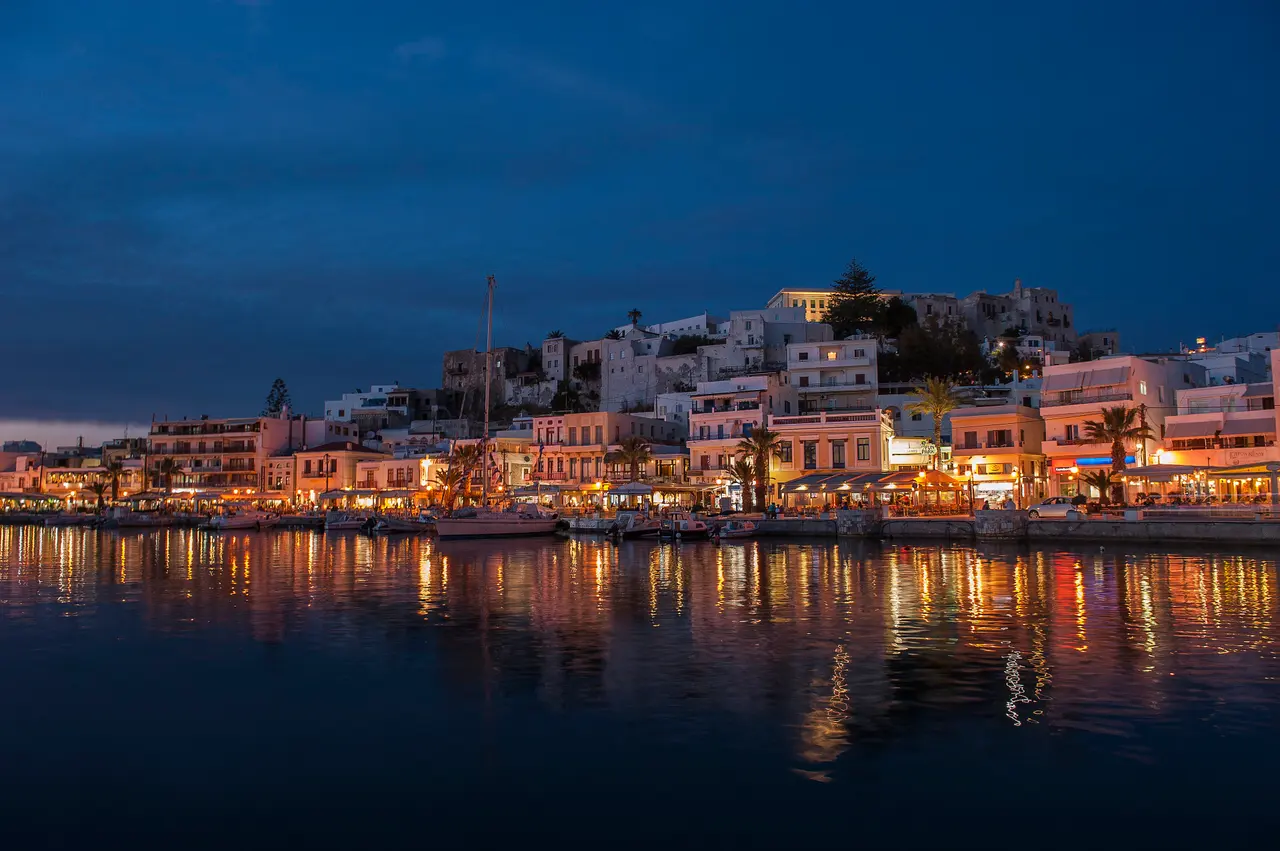 Naxos Port (evening)