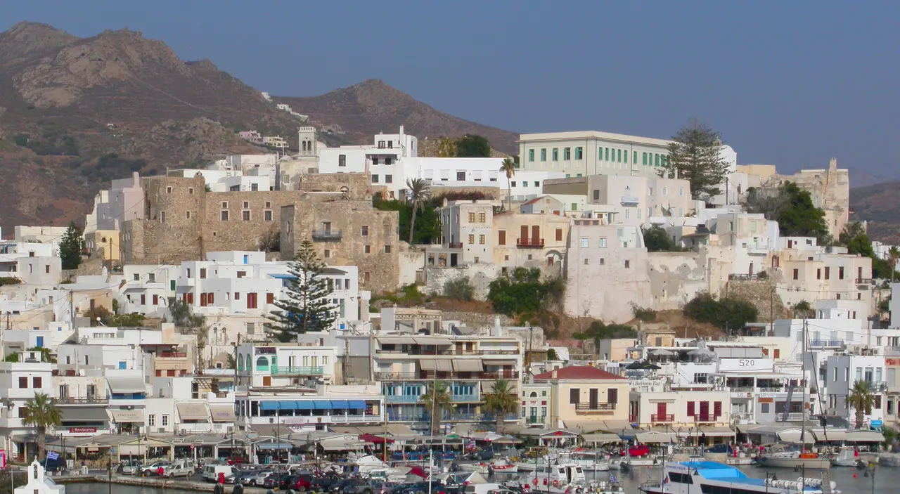 Kastro of Naxos and the waterfront